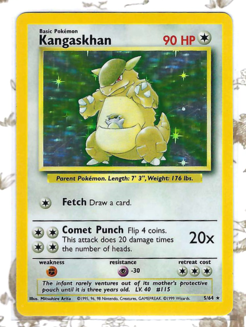 Check the actual price of your Kangaskhan 55/70 Pokemon card